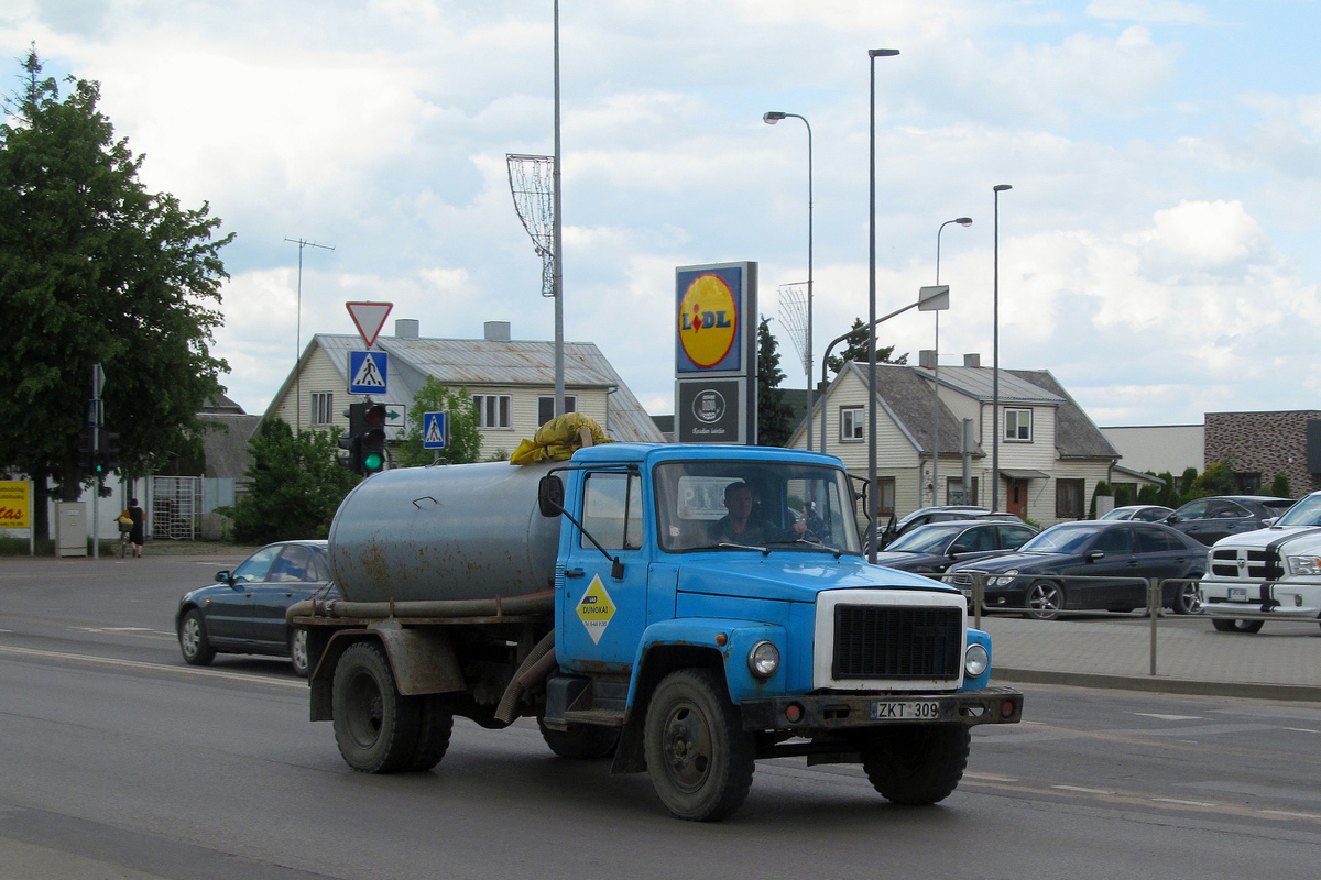 Литва, № ZKT 309 — ГАЗ-3307