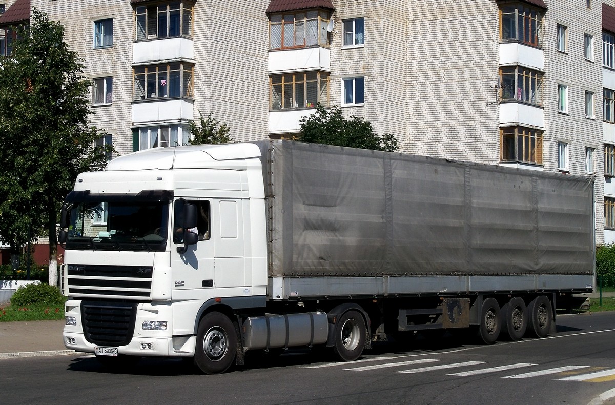 Могилёвская область, № АІ 5935-6 — DAF XF105 FT