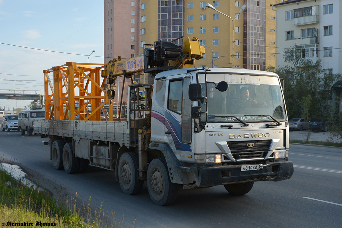 Саха (Якутия), № А 614 КВ 14 — Daewoo Novus