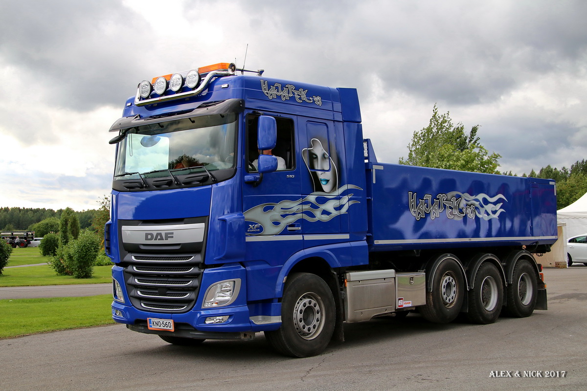 Финляндия, № KNO-560 — DAF XF Euro6 FAM