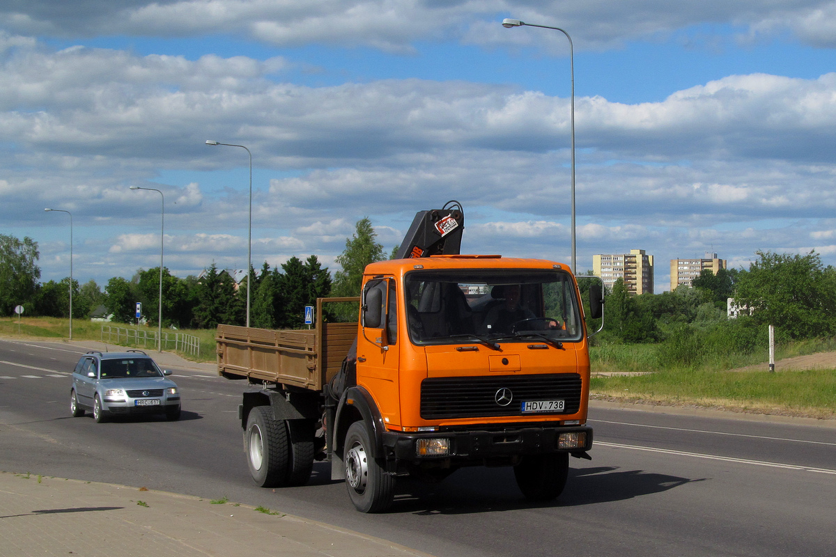 Литва, № HDV 738 — Mercedes-Benz NG (общ. мод.)