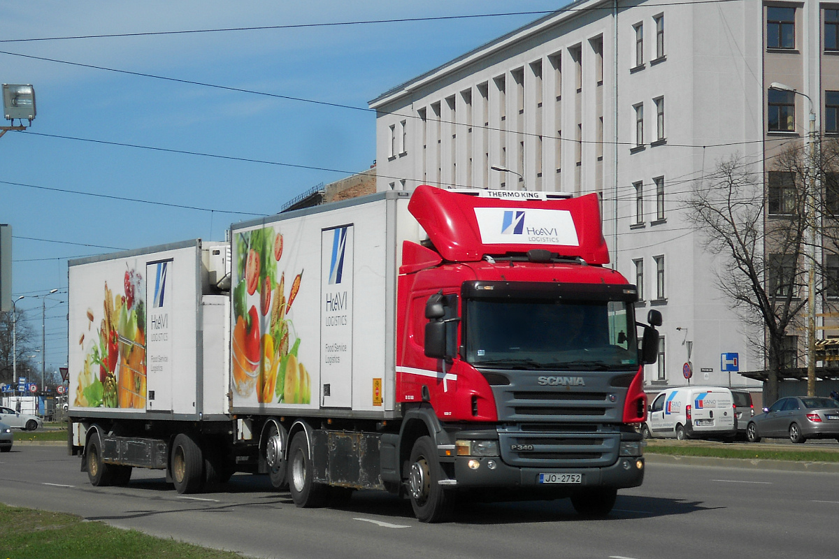 Латвия, № JO-2752 — Scania ('2004) P340