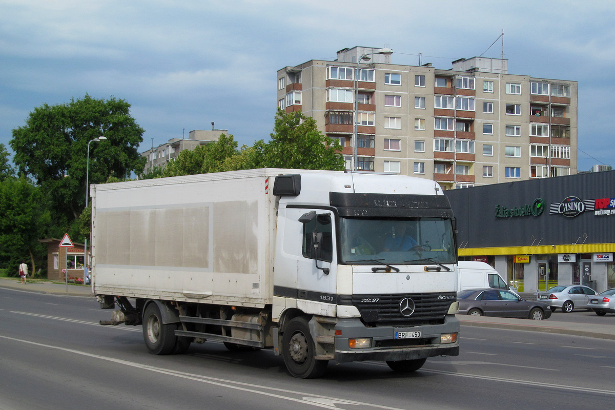 Литва, № BRF 450 — Mercedes-Benz Actros ('1997) 1831