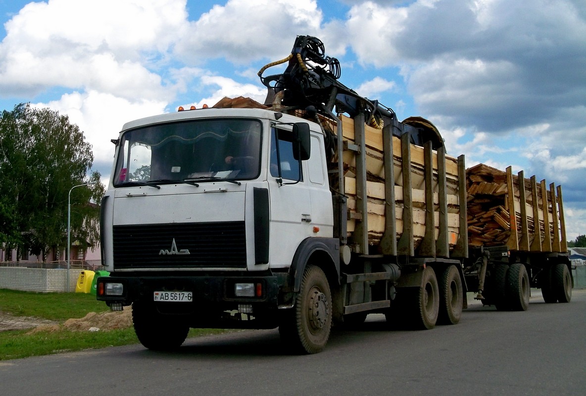 Могилёвская область, № АВ 5617-6 — МАЗ-6303 (общая модель)