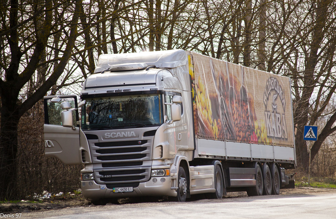 Львовская область, № ВС 4450 ЕІ — Scania ('2009) R420