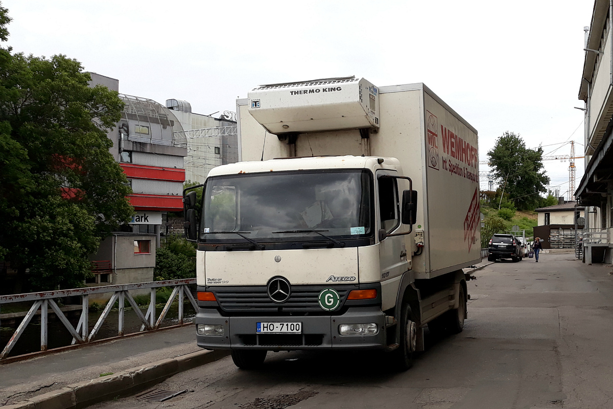 Латвия, № HO-7100 — Mercedes-Benz Atego 1017