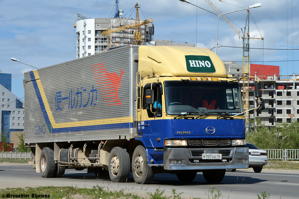 Саха (Якутия), № Р 707 ЕВ 14 — Hino FN