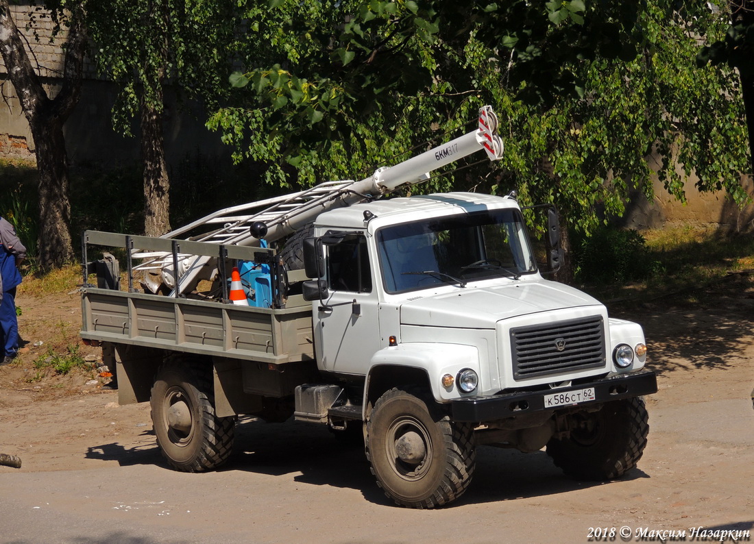 Рязанская область, № К 586 СТ 62 — ГАЗ-33088 «Садко»