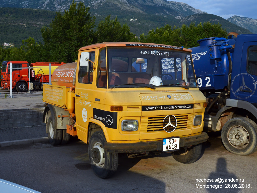 Черногория, № KO AA19 — Mercedes-Benz T2 ('1967)