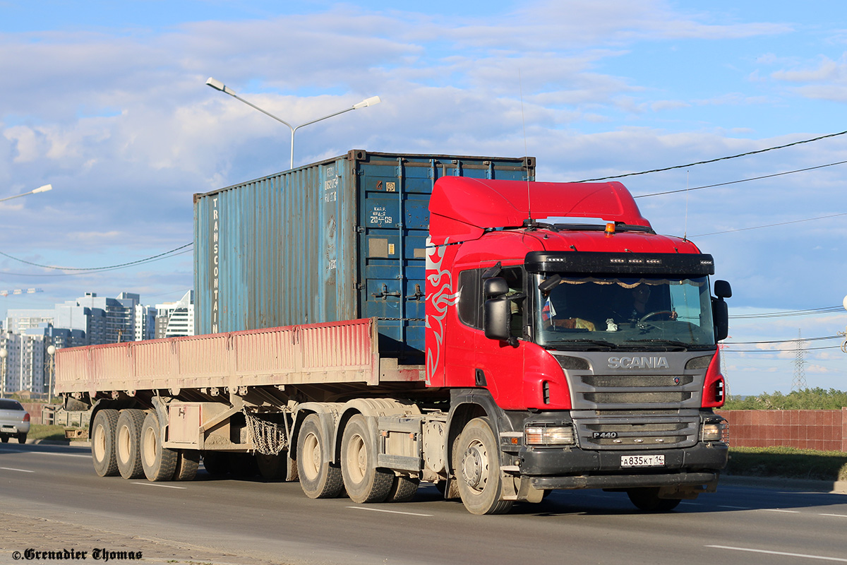 Саха (Якутия), № А 835 КТ 14 — Scania ('2011) P440