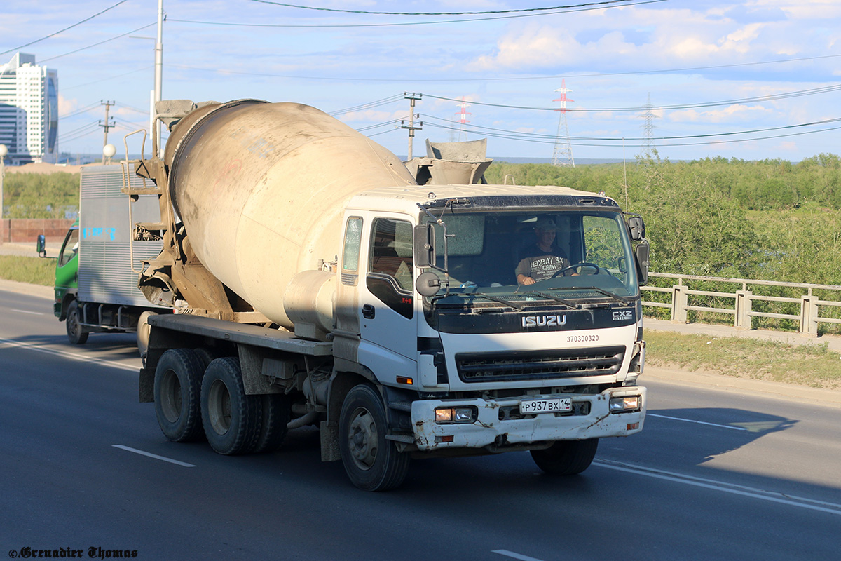 Саха (Якутия), № Р 937 ВХ 14 — Isuzu Giga CYZ