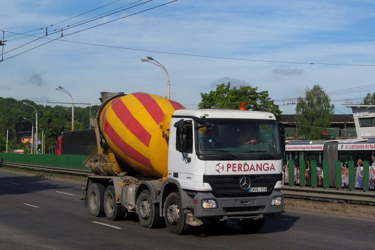 Литва, № DNN 178 — Mercedes-Benz Actros ('2003) 4141