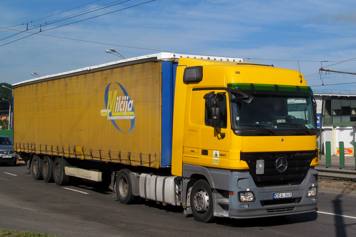 Литва, № DEA 043 — Mercedes-Benz Actros ('2003) 1841