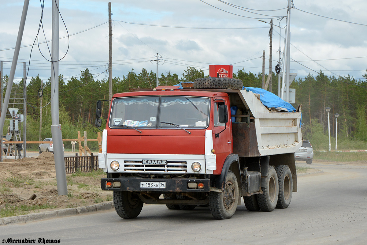 Саха (Якутия), № М 183 КВ 14 — КамАЗ-55111 [551110]