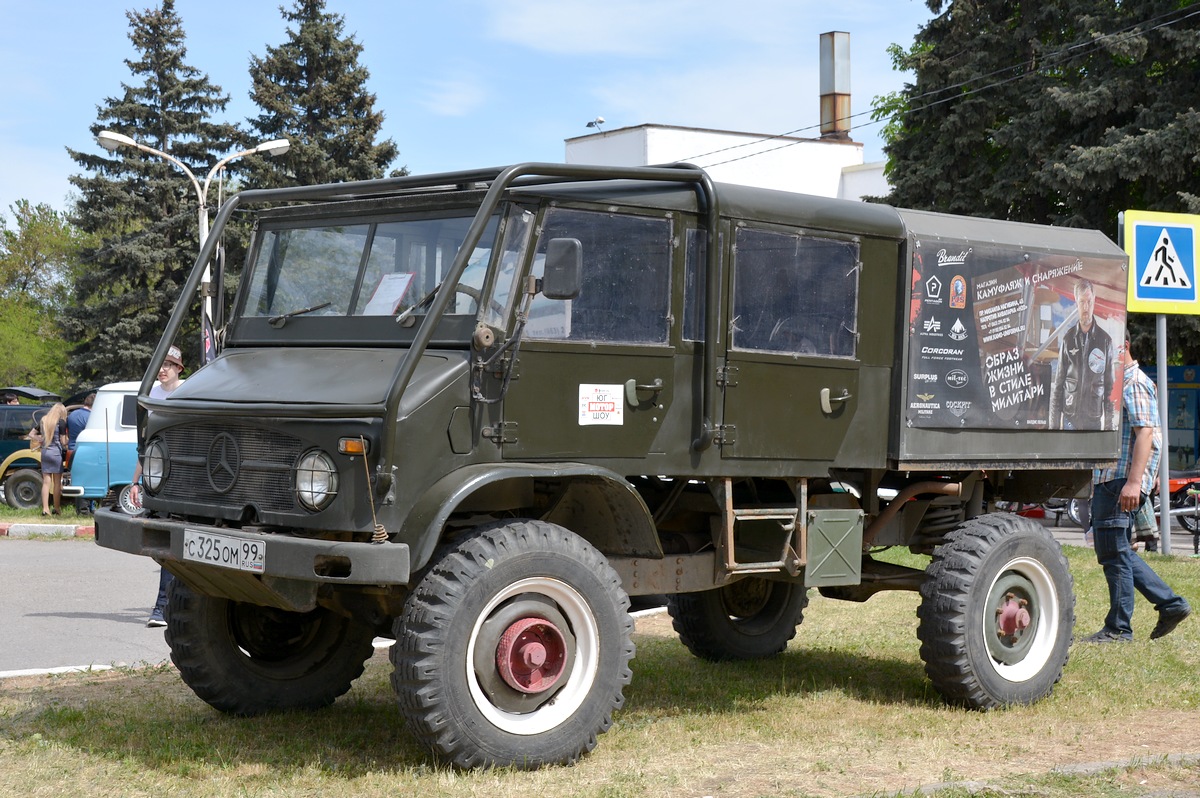 Москва, № С 325 ОМ 99 — Mercedes-Benz Unimog (общ.м)