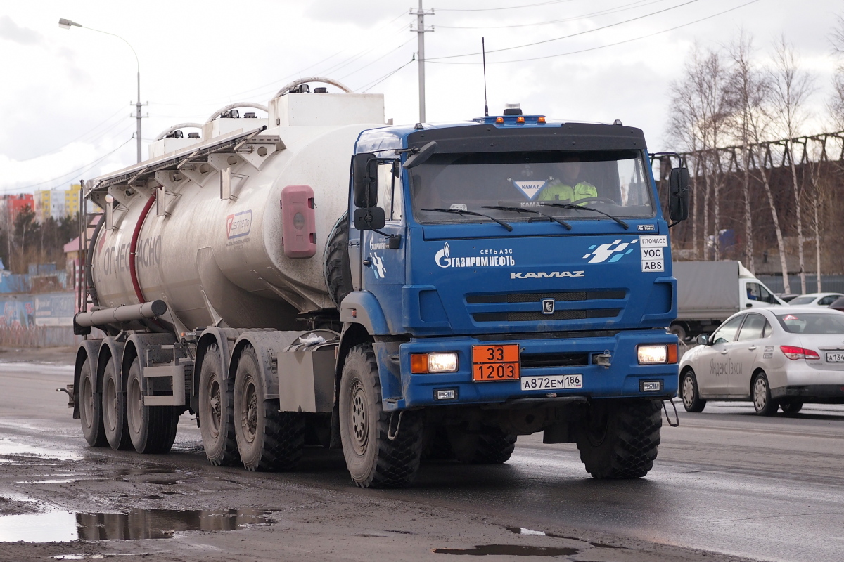 Ханты-Мансийский автоном.округ, № А 872 ЕМ 186 — КамАЗ-44108-RF [44108F-R]