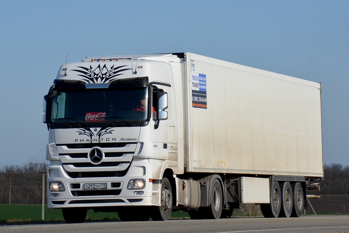 Санкт-Петербург, № Х 293 ТН 178 — Mercedes-Benz Actros ('2009) 1844