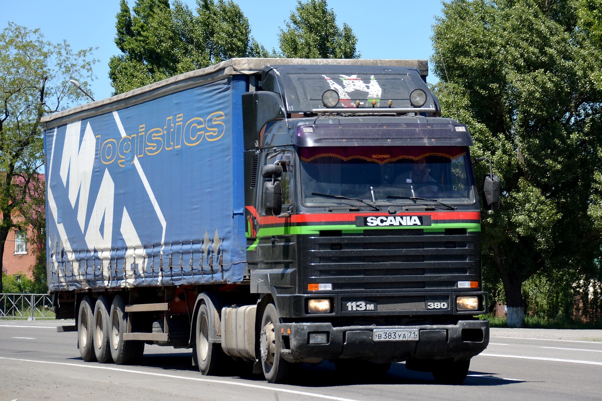 Тульская область, № В 383 УА 71 — Scania (III) R113M