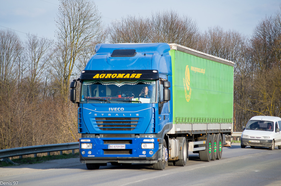 Тернопольская область, № ВО 8709 ВМ — IVECO Stralis ('2002) 500