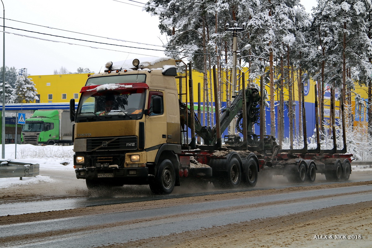 Санкт-Петербург, № У 635 СХ 178 — Volvo ('1993) FH12.460