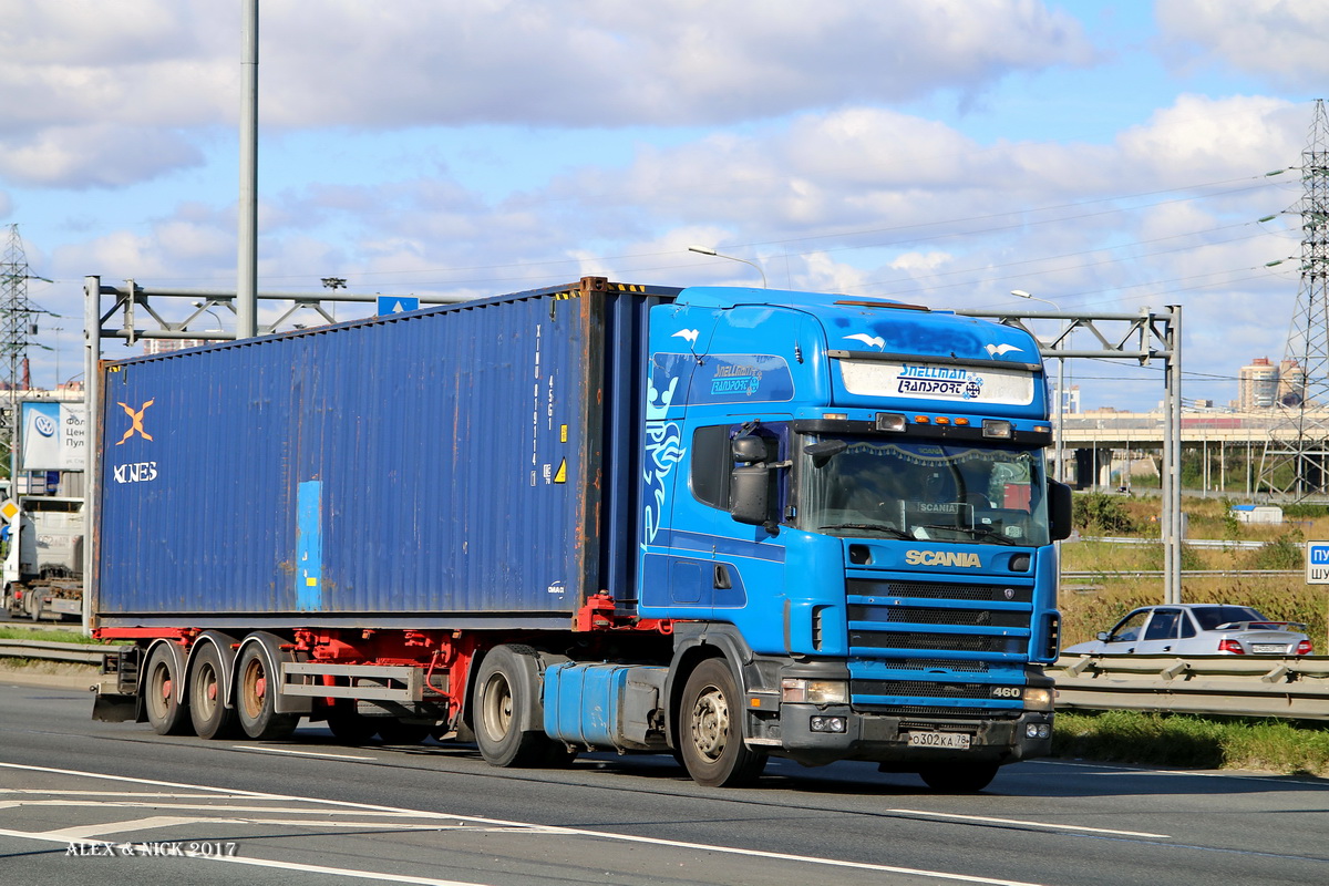 Санкт-Петербург, № О 302 КА 78 — Scania ('1996) R144G