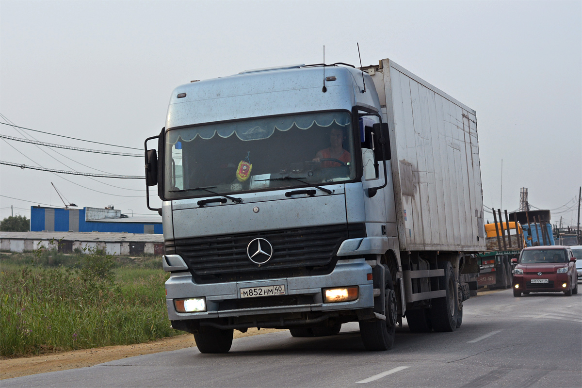 Калужская область, № М 852 НМ 40 — Mercedes-Benz Actros ('1997) 2531