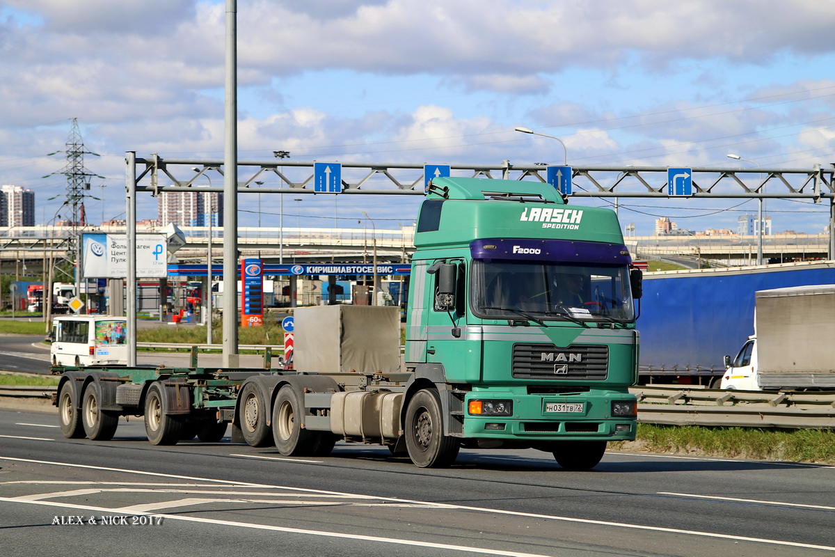 Тюменская область, № Н 031 ТВ 72 — MAN F2000 26.414