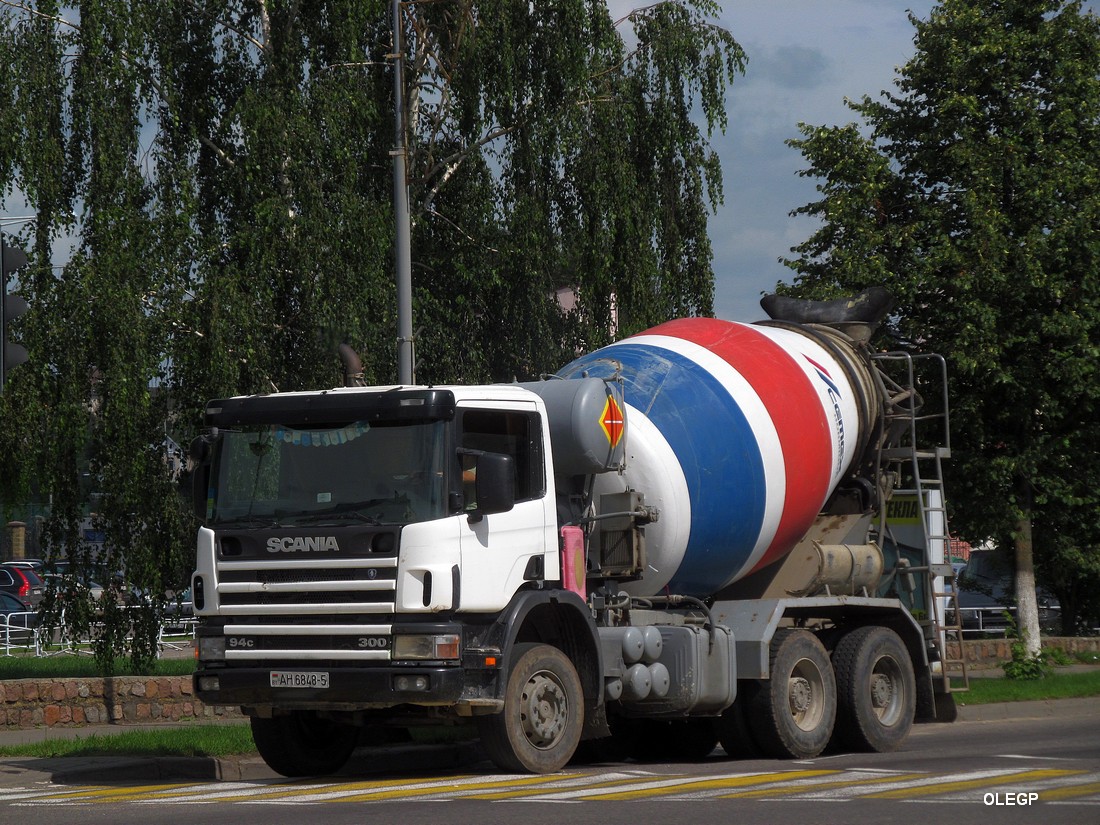 Минская область, № АН 6848-5 — Scania ('1996, общая модель)