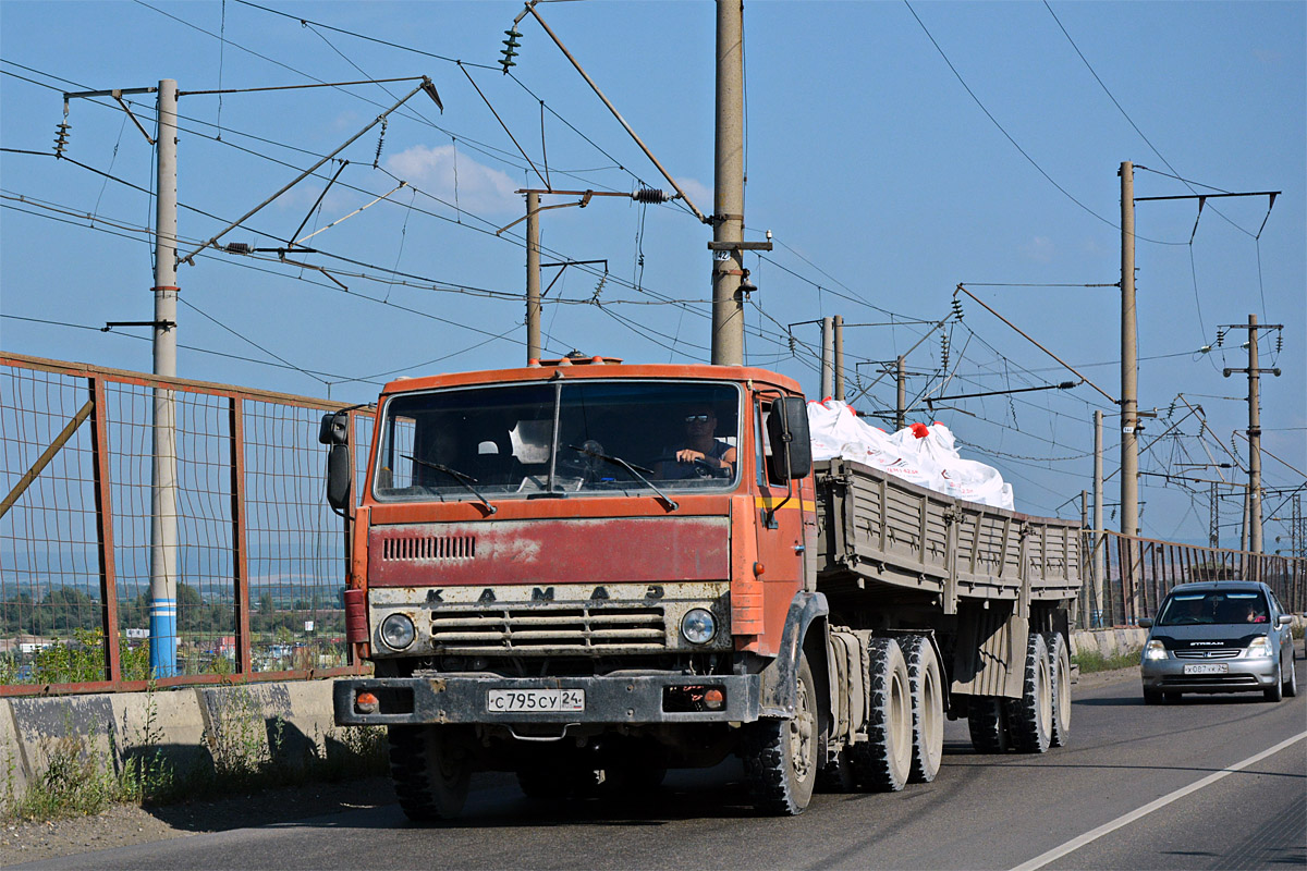 Красноярский край, № С 795 СУ 24 — КамАЗ-5410