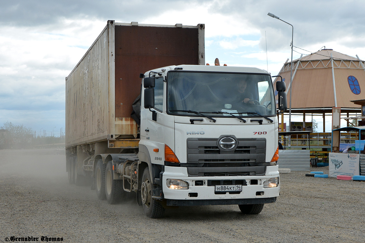 Саха (Якутия), № Н 884 КТ 14 — Hino 700