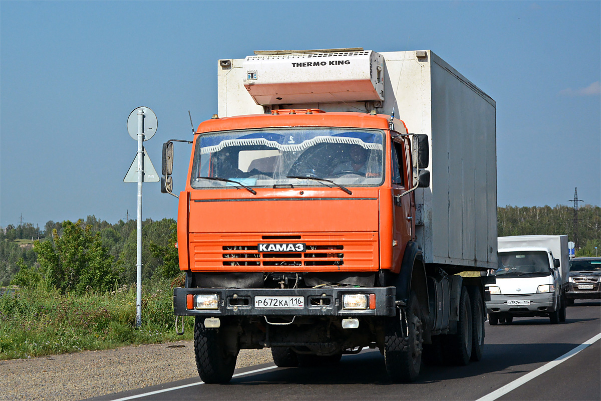 Красноярский край, № Р 672 КА 116 — КамАЗ-65111-62