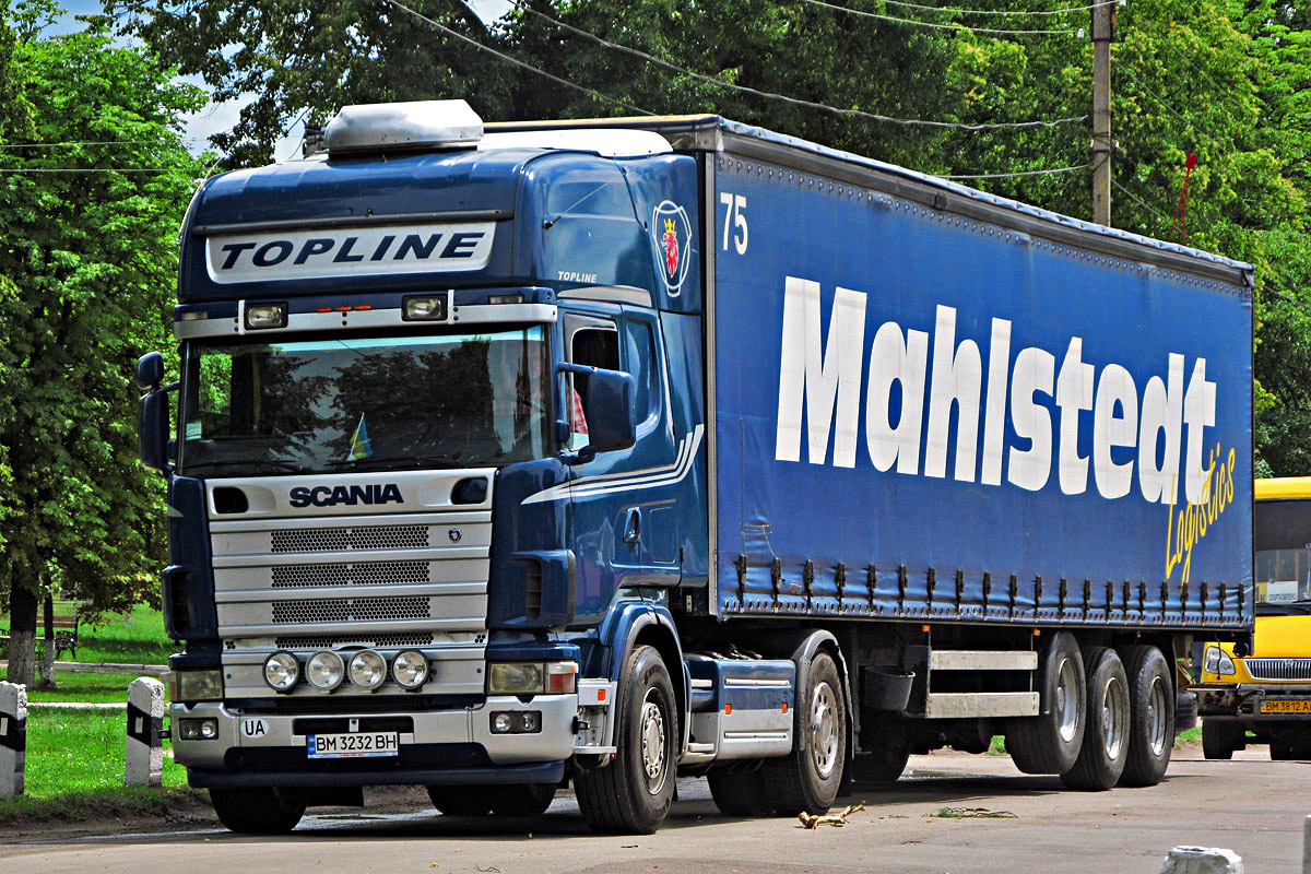 Сумская область, № ВМ 3232 ВН — Scania ('1996) R124L