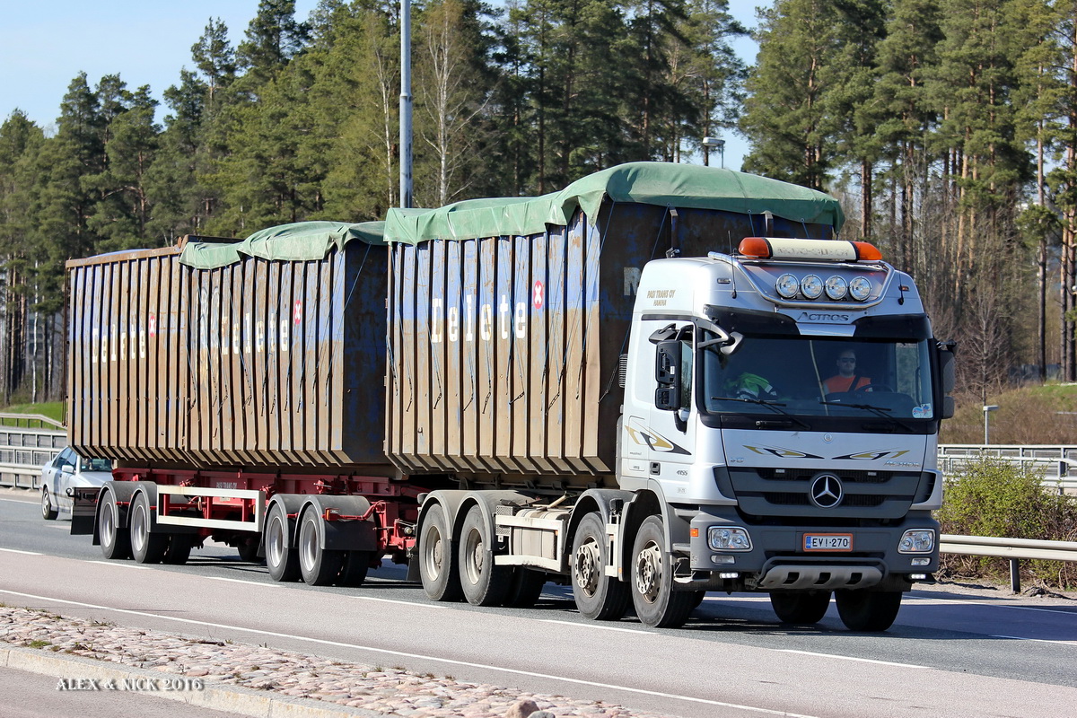 Финляндия, № EVI-270 — Mercedes-Benz Actros ('2009)