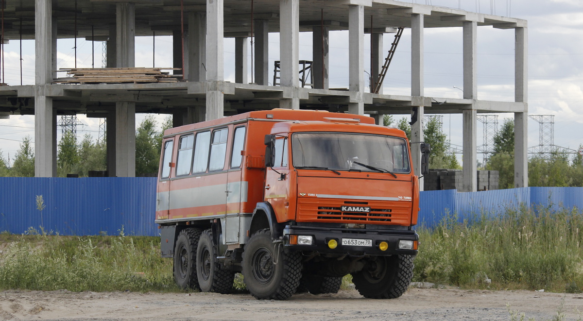 Томская область, № О 653 ОМ 70 — КамАЗ-43114-15 [43114R]