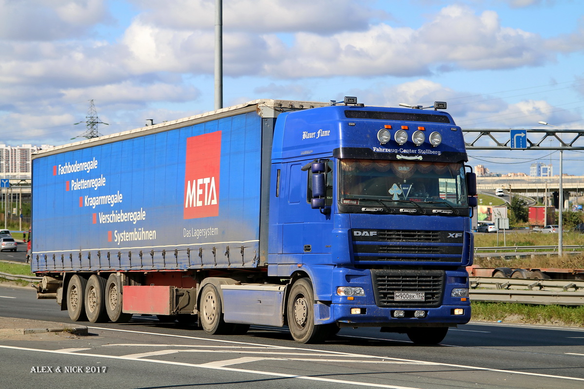 Нижегородская область, № М 900 ВК 152 — DAF XF95 FT