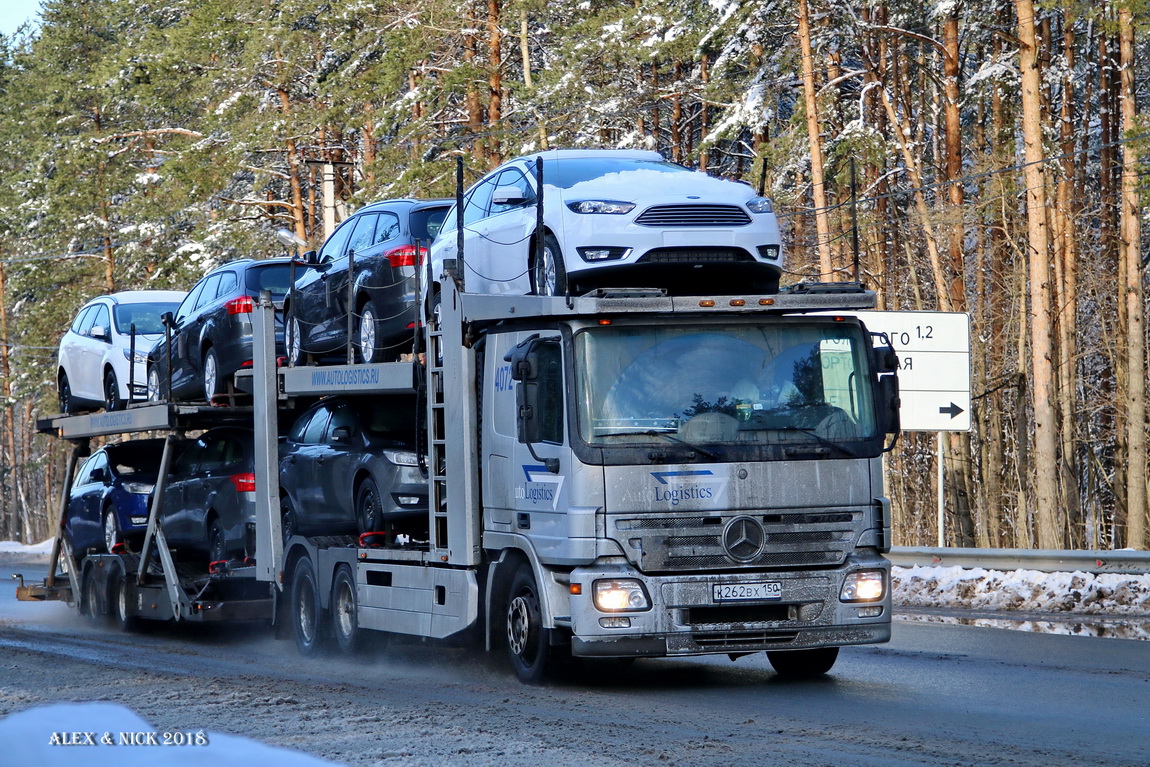 Московская область, № 4072 — Mercedes-Benz Actros ('2003) 1836