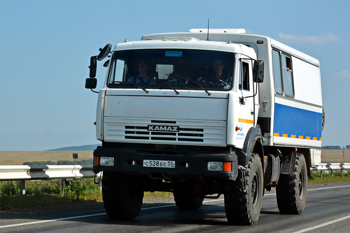 Омская область, № С 528 ЕС 55 — КамАЗ-4326-15 [43260R]