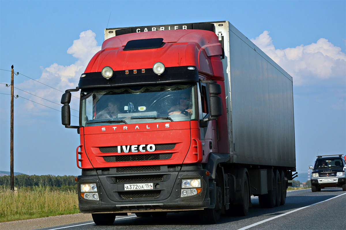 Новосибирская область, № А 372 ОА 154 — IVECO Stralis ('2007)