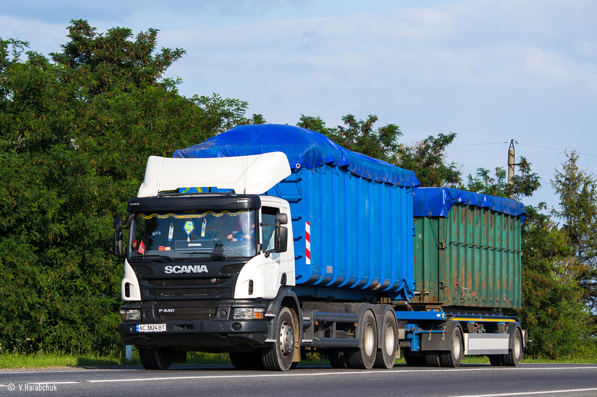 Волынская область, № АС 3824 ВТ — Scania ('2011) P440