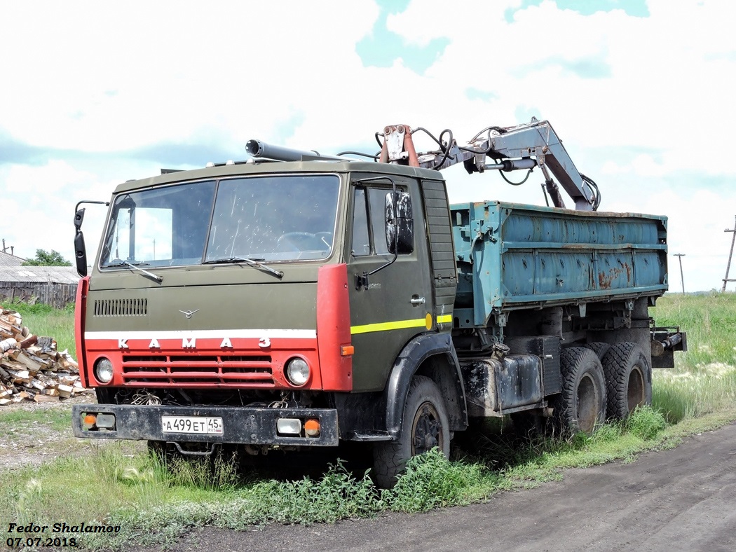 Курганская область, № А 499 ЕТ 45 — КамАЗ-5320