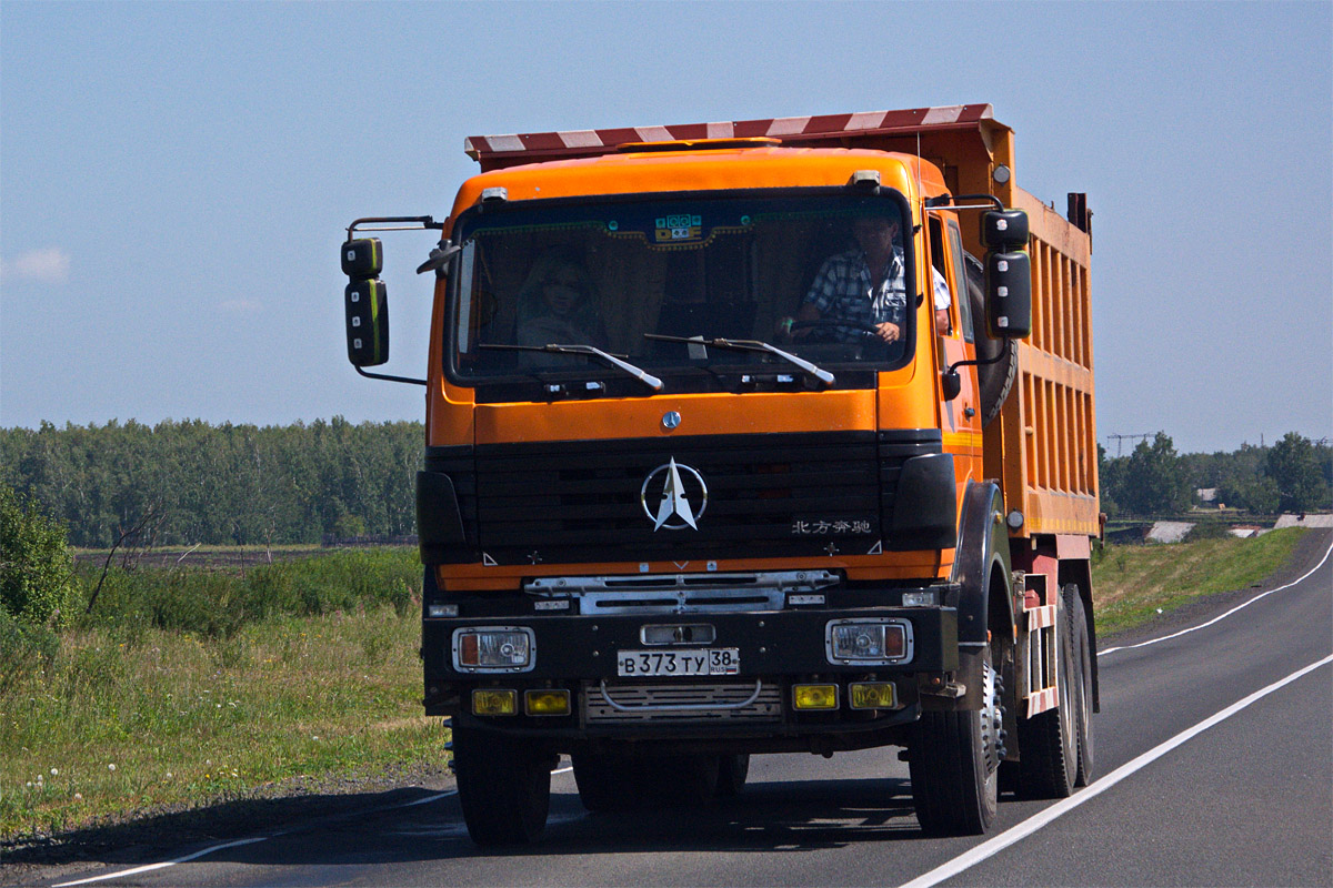 Иркутская область, № В 373 ТУ 38 — BeiBen NG80 (общая модель)