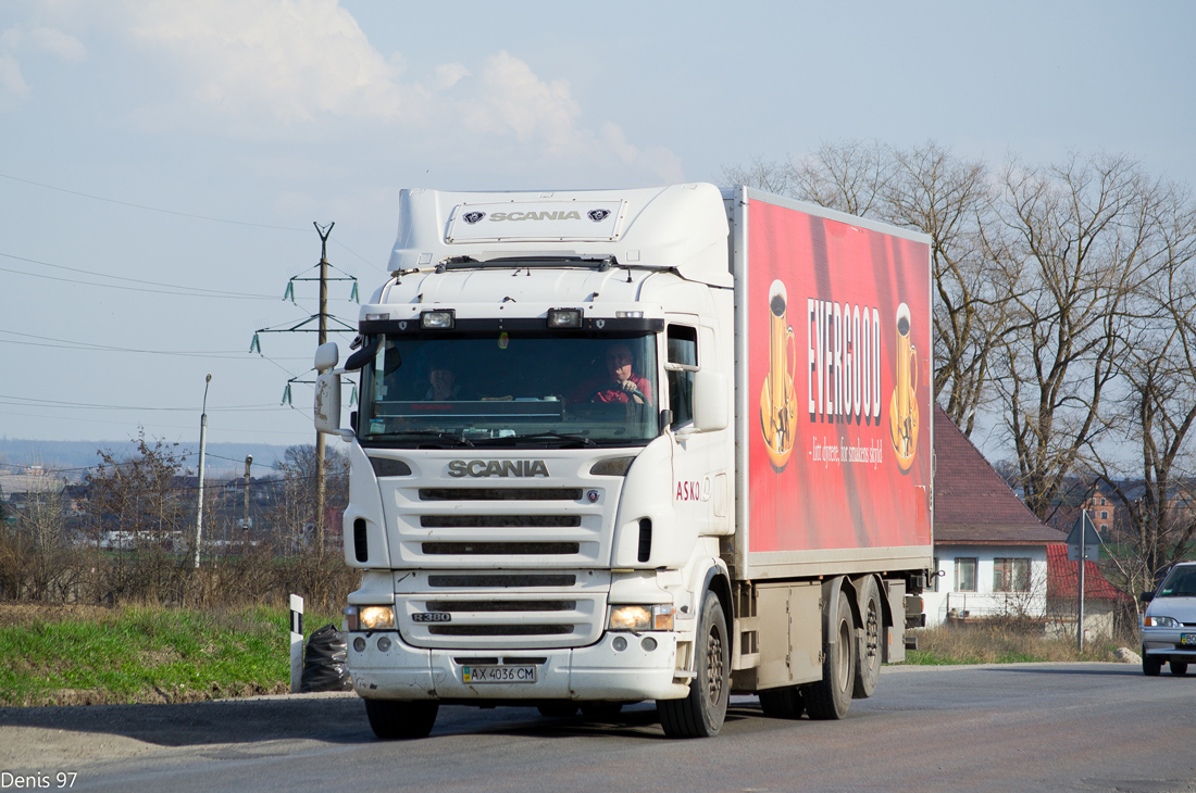 Харьковская область, № АХ 4036 СМ — Scania ('2004) R380