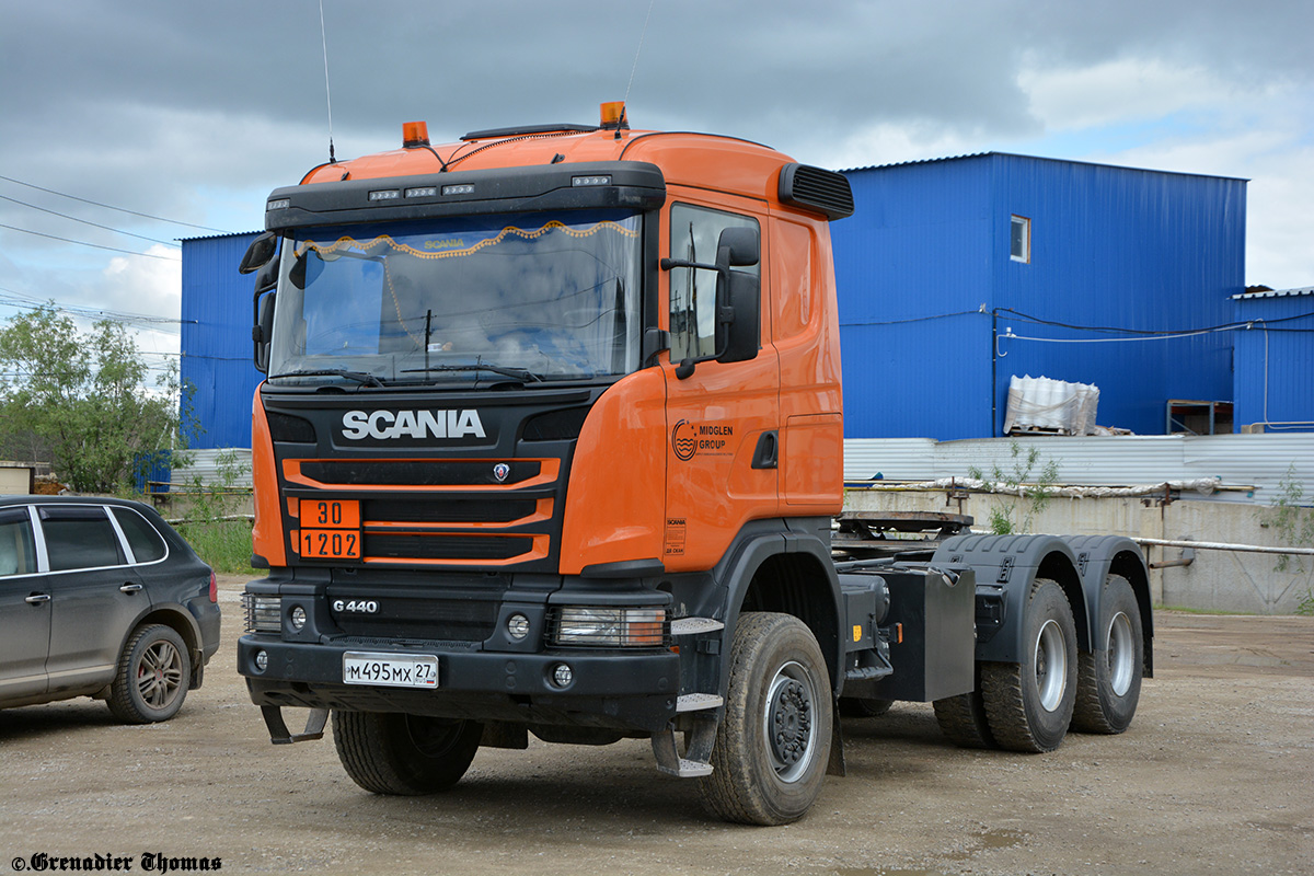 Саха (Якутия), № М 495 МХ 27 — Scania ('2013) G440