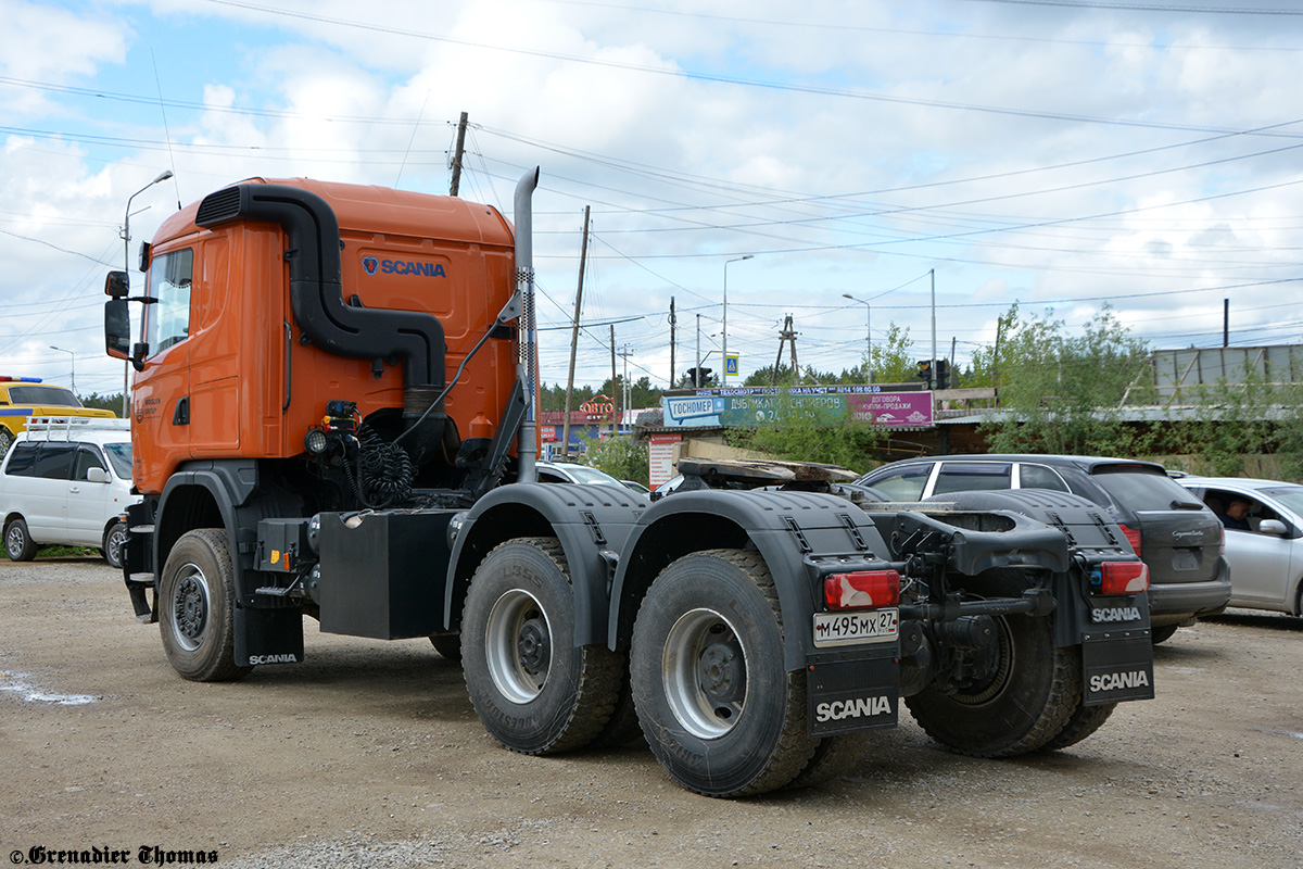 Саха (Якутия), № М 495 МХ 27 — Scania ('2013) G440