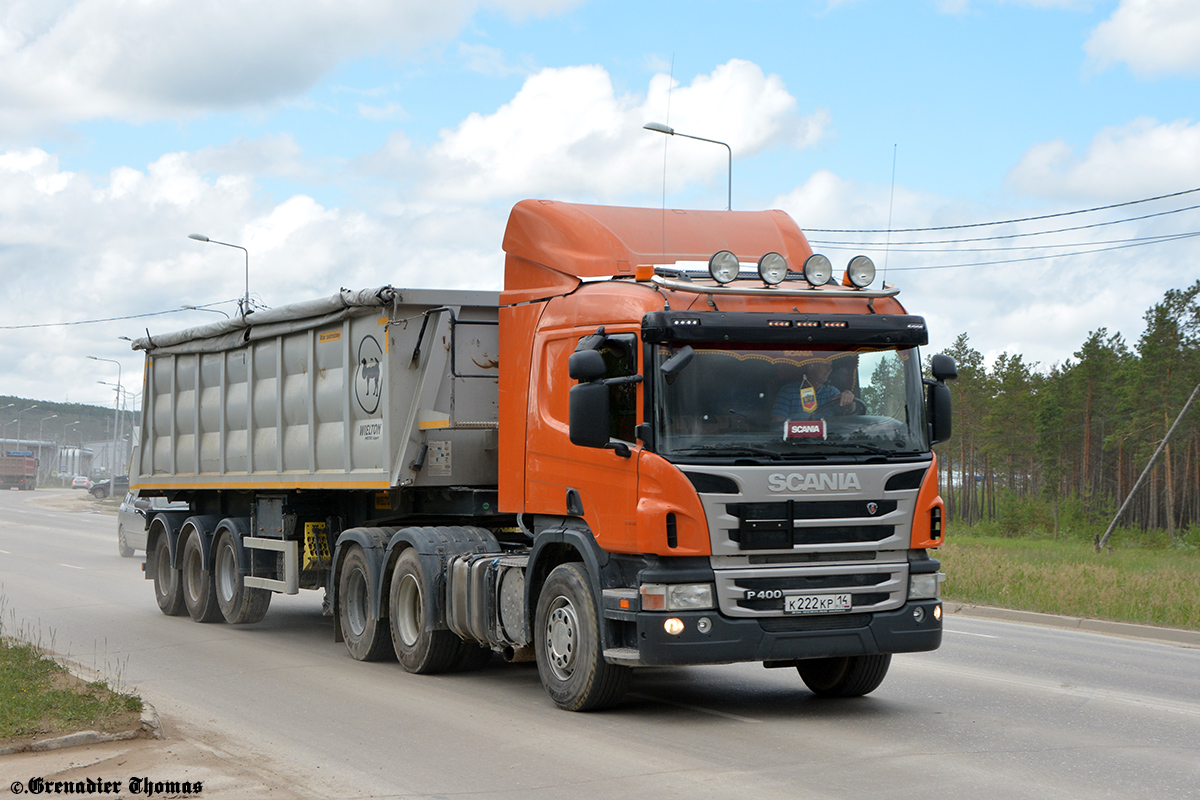 Саха (Якутия), № К 222 КР 14 — Scania ('2011) P400