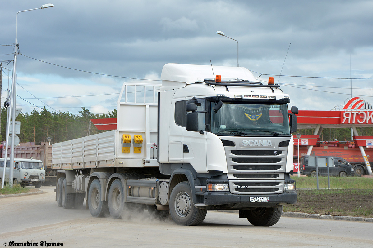 Саха (Якутия), № Х 972 КА 178 — Scania ('2013) R480