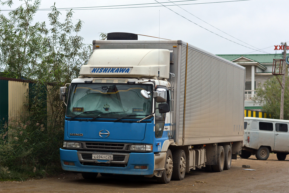 Амурская область, № А 494 УС 28 — Hino FR