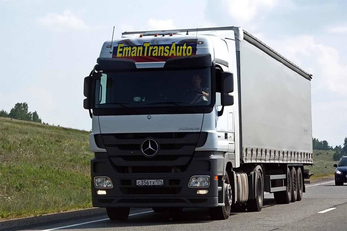 Челябинская область, № С 356 ТХ 174 — Mercedes-Benz Actros ('2009) 1844