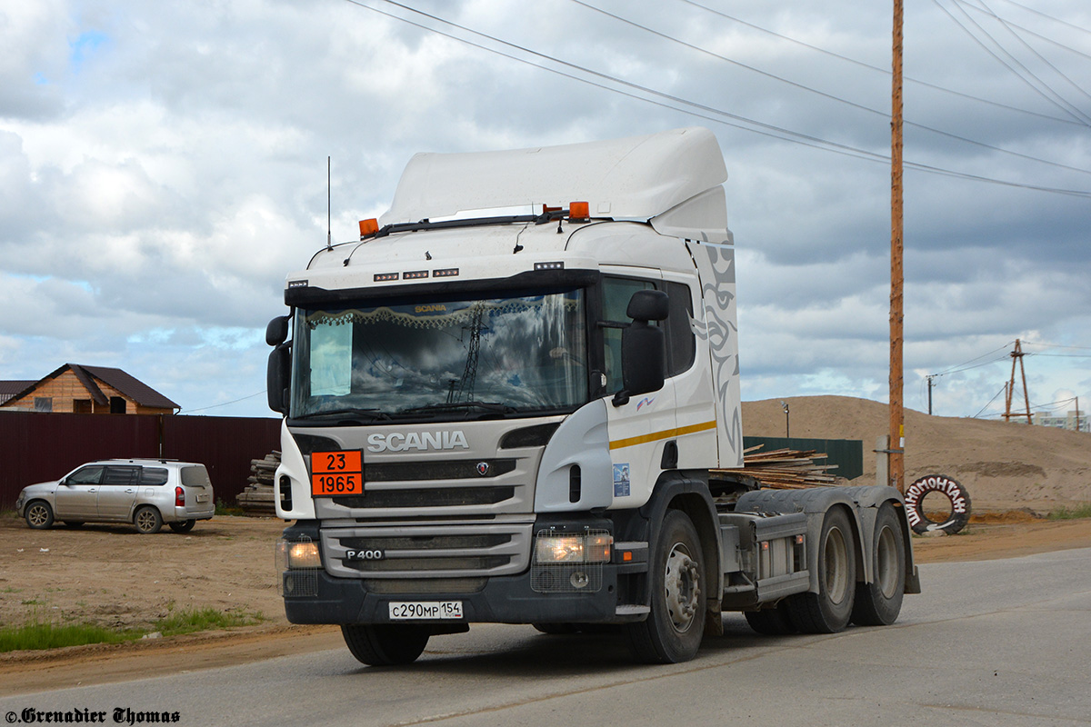 Новосибирская область, № С 290 МР 154 — Scania ('2011) P400