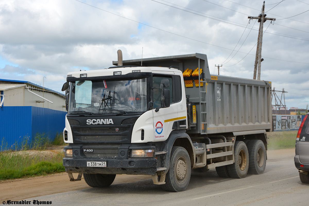 Чувашия, № Е 338 ТМ 21 — Scania ('2011) P400